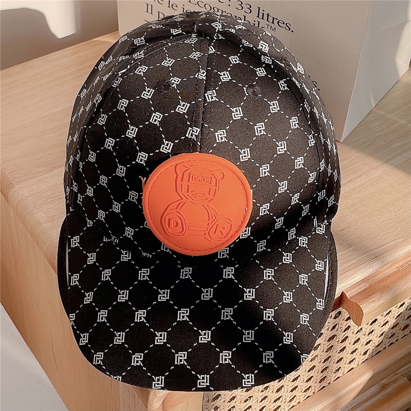 Mũ Lưỡi Trai Chống Nắng Vành Rộng In Chữ Thời Trang Mùa Hè Cho Bé