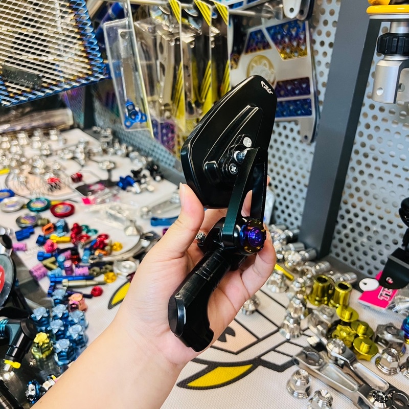 Kiếng Crg mod lông đền titan gắn mọi dòng xe ✌