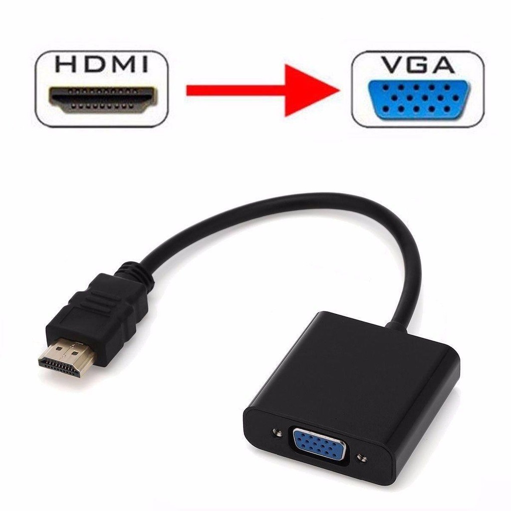 Cáp chuyển đổi HDMI sang VGA HDMI To VGA Adapter (giao màu ngẫu nhiên) 1000001112