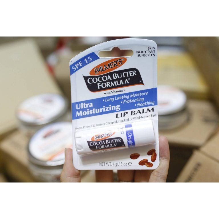 Son Dưỡng Môi Palmer’s Cocoa Butter Formula Ultra Moisturizing Lip Balm (4g)