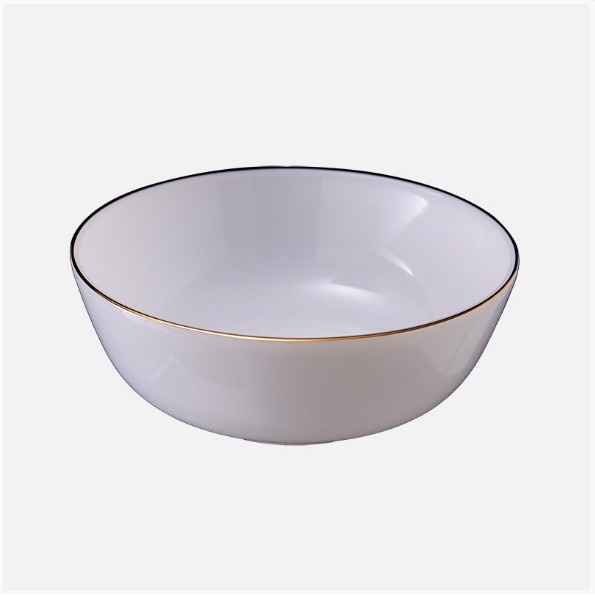 Tô sâu 6.5 inch, thuỷ tinh ngọc, hàng cao cấp, hoạ tiết đẹp