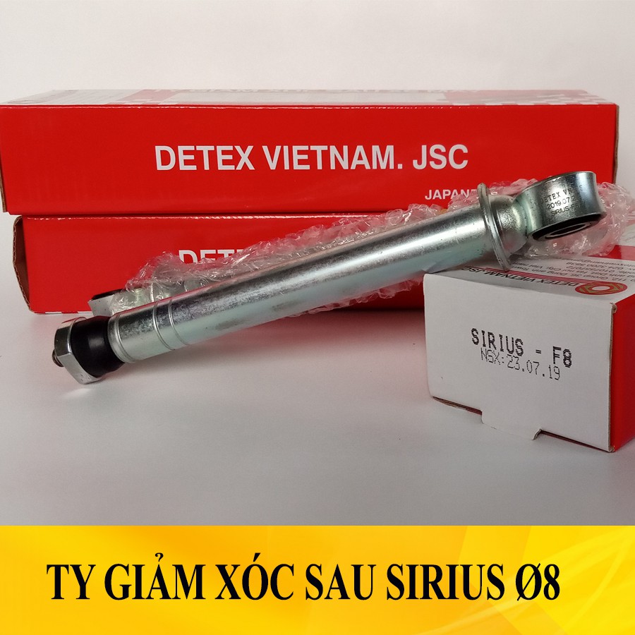 Ty giảm xóc sau xe máy Sirius hãng Detex VN (1 đôi)