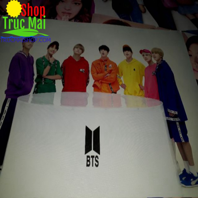Ảnh bts cỡ to 8 ảnh (40×25cm)  loại đẹp