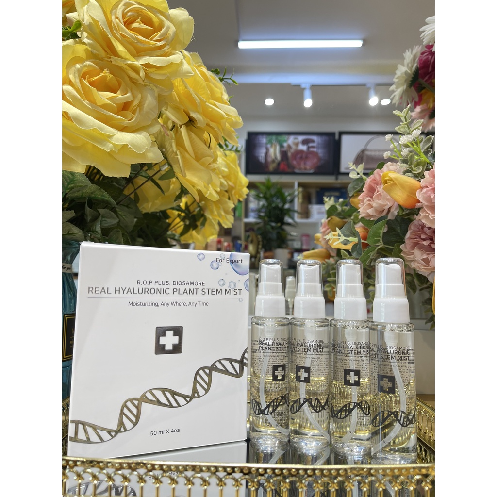 Xịt khoáng tế bào gốc cho da treatment Laksmira Real Hyaluronic Plant Stem Mist 50ml | BigBuy360 - bigbuy360.vn