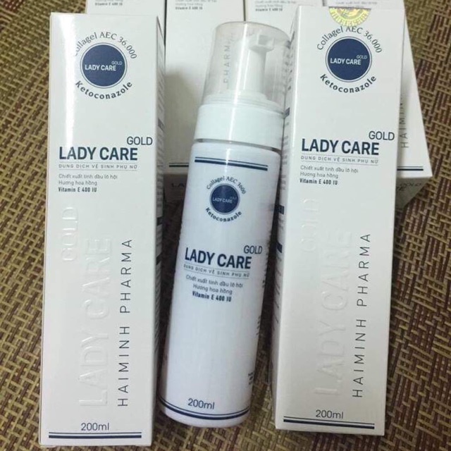 Dung dịch VS dạng xịt tạo bọt Lady Care