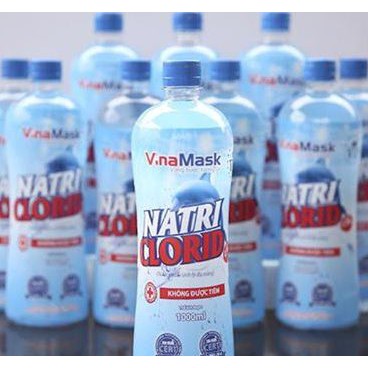 Nước muối sinh lý Natri Clorid 0,9% (1000ml) VINAMASK