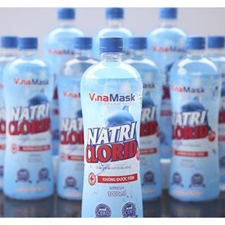 Nước muối sinh lý Natri Clorid 0,9% (1000ml) VINAMASK