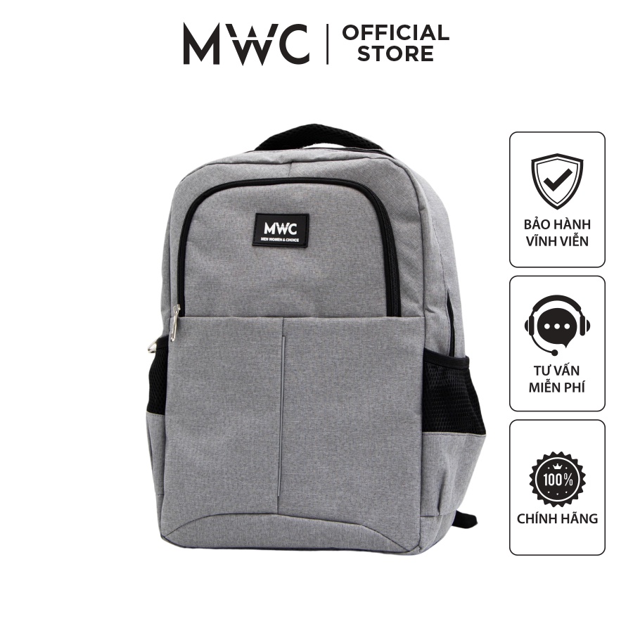Balo MWC 1104 Balo Vải thời trang Chống Nước Đựng Laptop Đồ Dùng Cá Nhân Siêu Tiện Ích