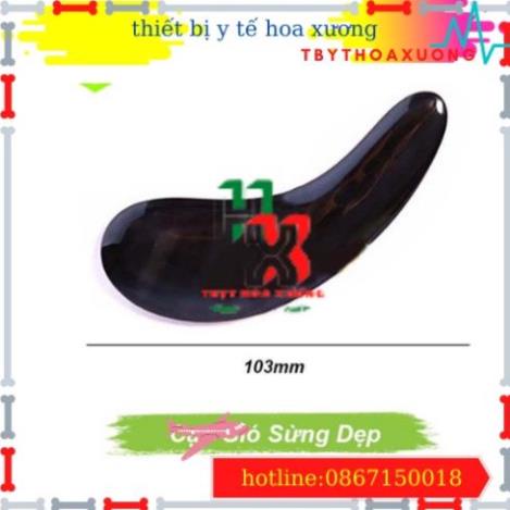 [Hàng Chính Hãng Diện Chẩn Bùi Quốc Châu]  Cạo Gió Sừng Dẹp - Dụng Cụ Diện Chẩn