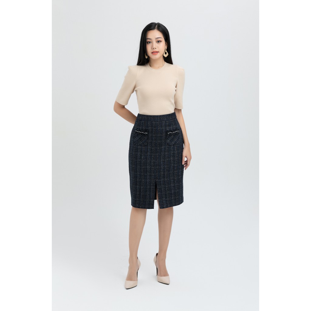 [Mã WABRM4  giảm 15% tối đa 50k đơn 150k] IVY moda chân váy nữ MS 31C5757