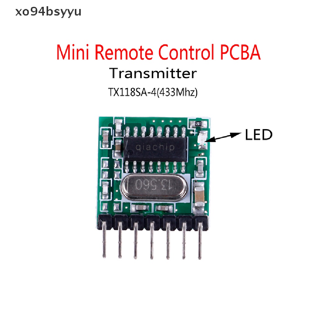 Mô Đun Nhận Tín Hiệu Không Dây 4 Kênh 433Mhz Xo94Bsyu EV1527