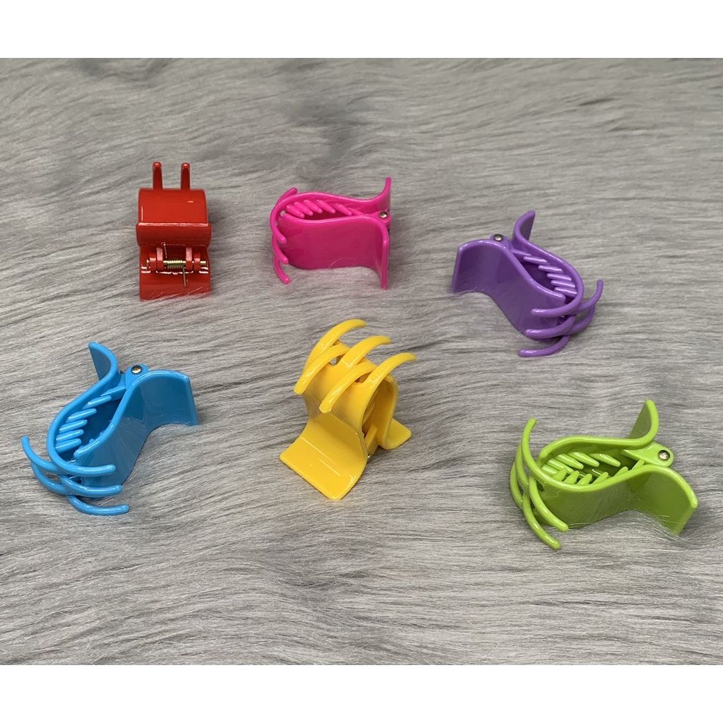[HCM] combo 6 kẹp gấp, kẹp càng cua , cài kẹp , 5 răng đủ màu lựa chọn , phù hợp chị em phụ nữ