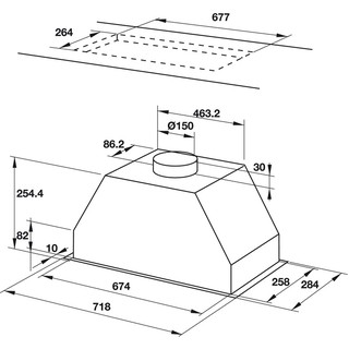 Máy hút mùi cổ điển Hafele HH-BI70A