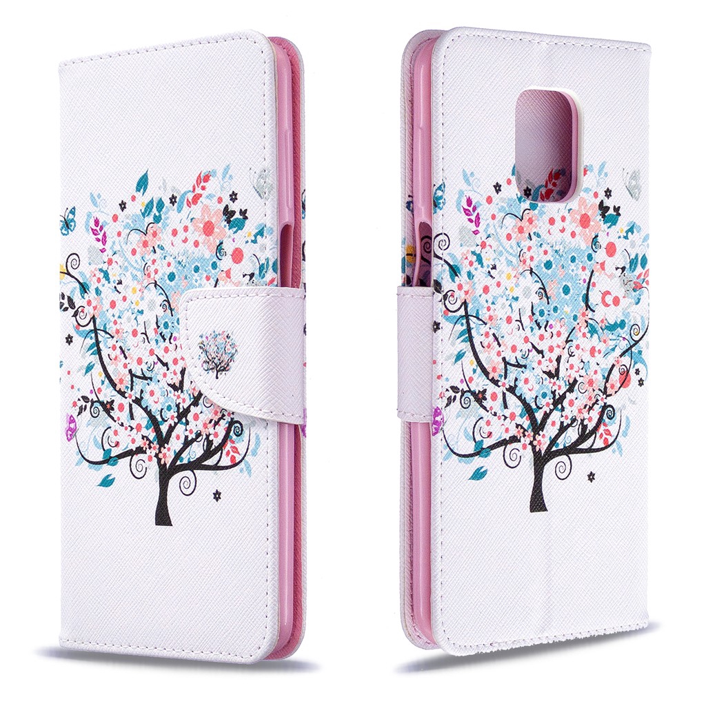 ReadyStock Leather Case Huawei Honor 10i 8S 8A PSmart Plus 2019 Y5 Y6 Pro 2019 Y7 Prime 2019 Flip Case Cute Butterfly Card Holder Flashion Plum Blossom Bear Tree Pattern Samsung Case