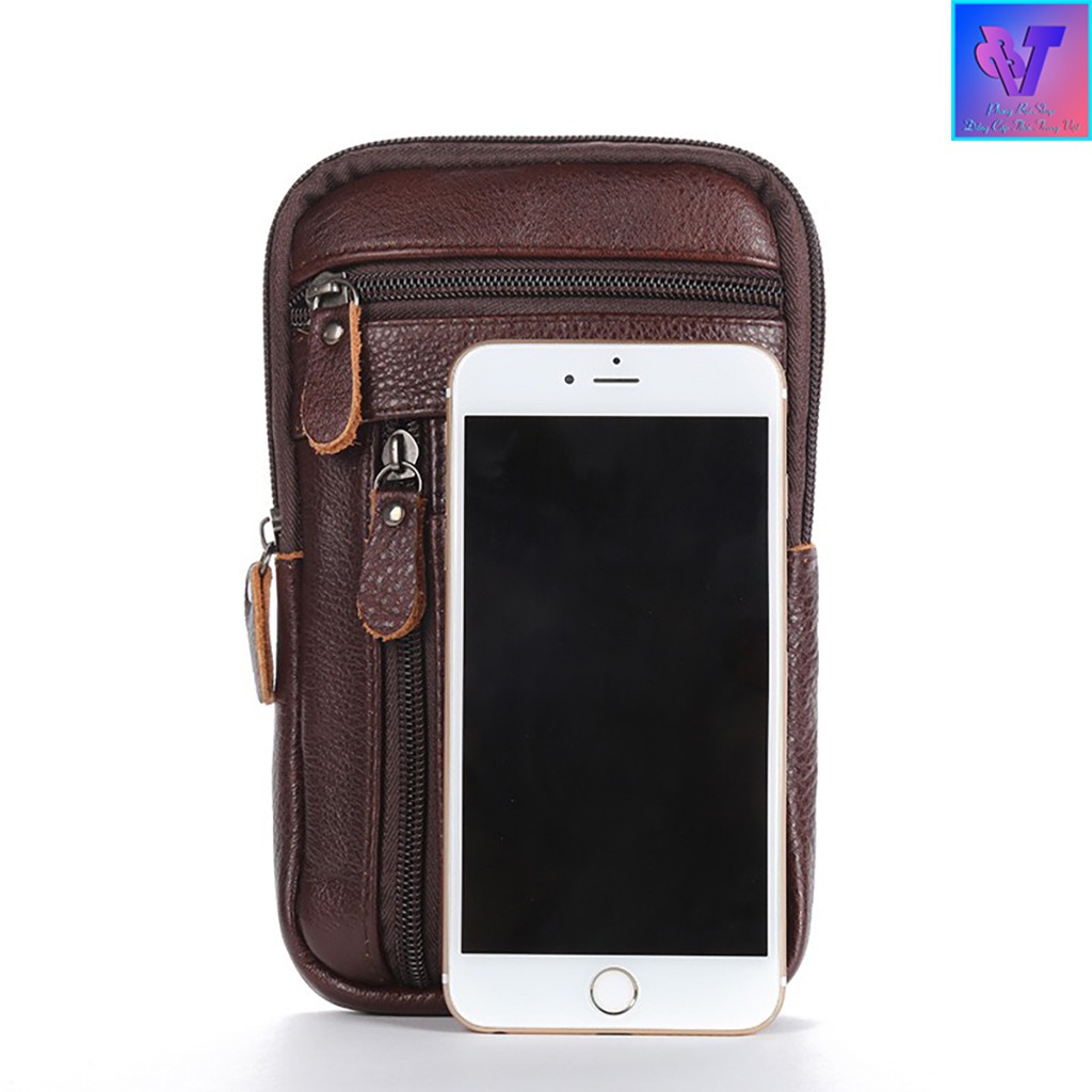 Túi Nam Đeo Chéo Mini Nhỏ Gọn Chất Liệu Da Túi Xách Nam Túi Đeo Chéo Da Túi Da Nam Tiện Lợi Bỏ Vừa Điện Thoại [Freeship] | BigBuy360 - bigbuy360.vn