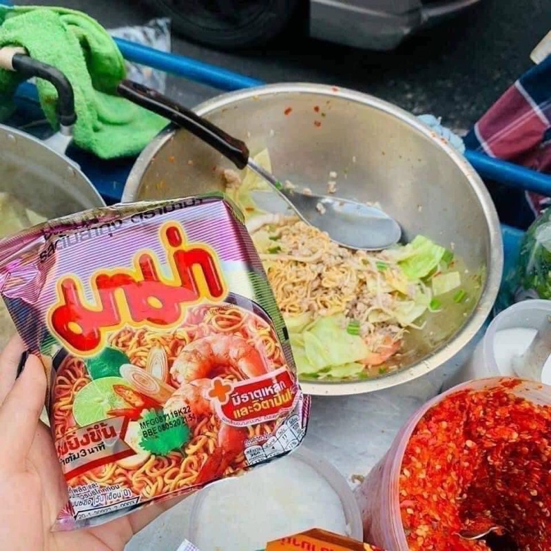 Mì Tôm MaMa Thái Lan Chua Cay Chuẩn Vị Thái Tomym