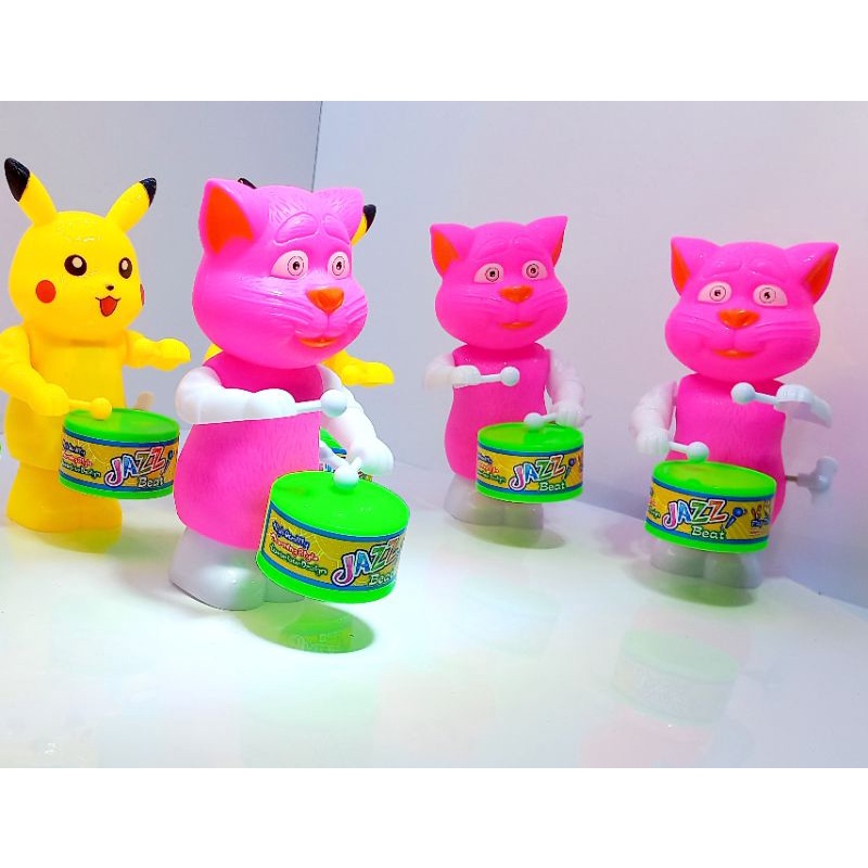 Đồ chơi cho bé thú gõ trống giúp bé phát triển âm thanh và sự tập trung