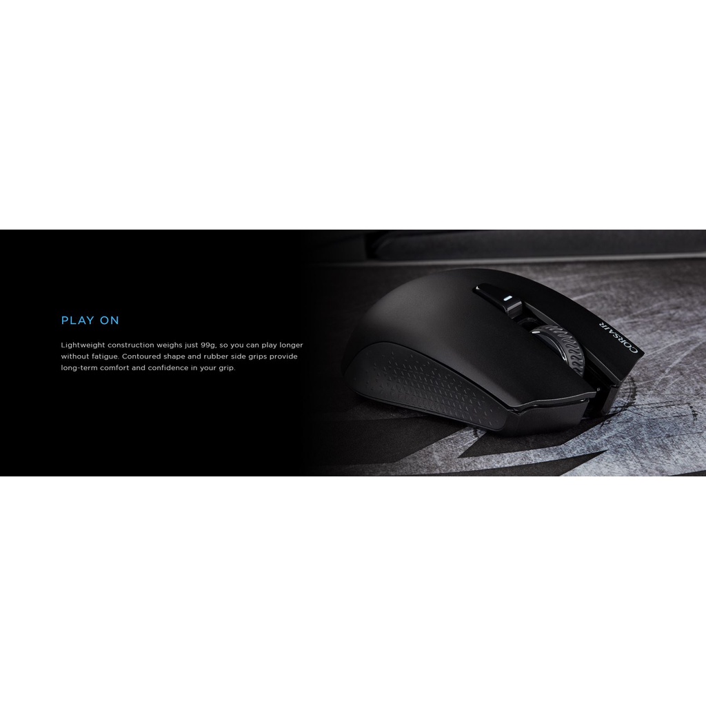 Chuột Gaming không dây Corsair Harpoon RGB Wireless - Hàng Chính Hãng