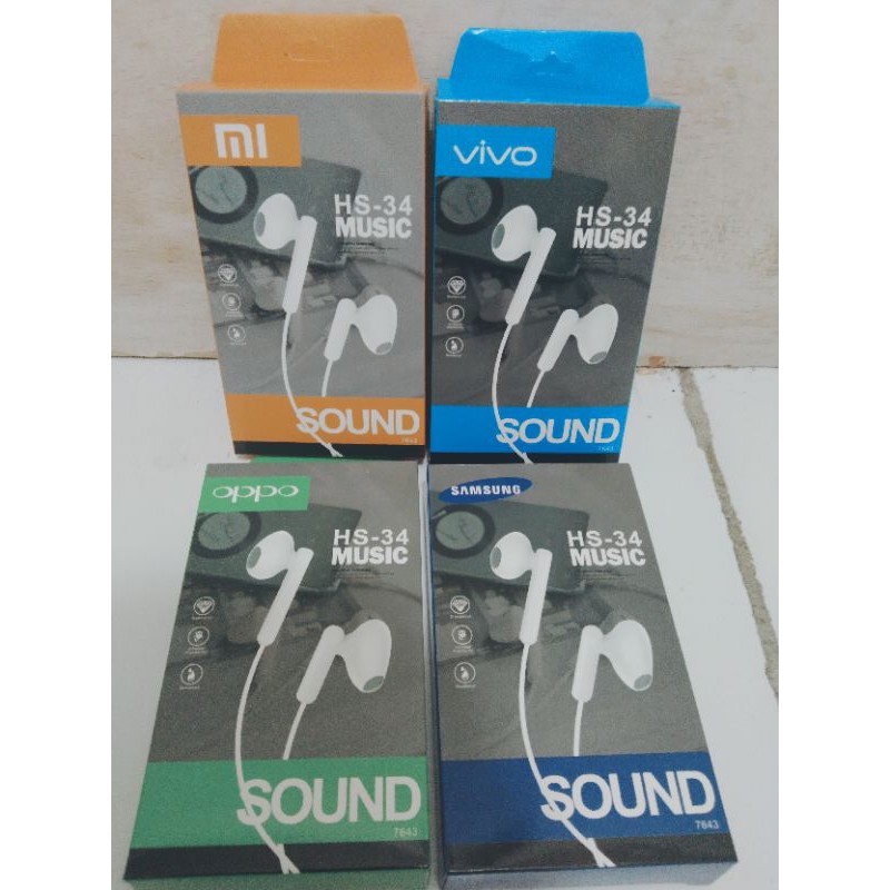Tai Nghe Nhét Tai Hs 34 Chất Lượng Cao Cho Vivo | BigBuy360 - bigbuy360.vn