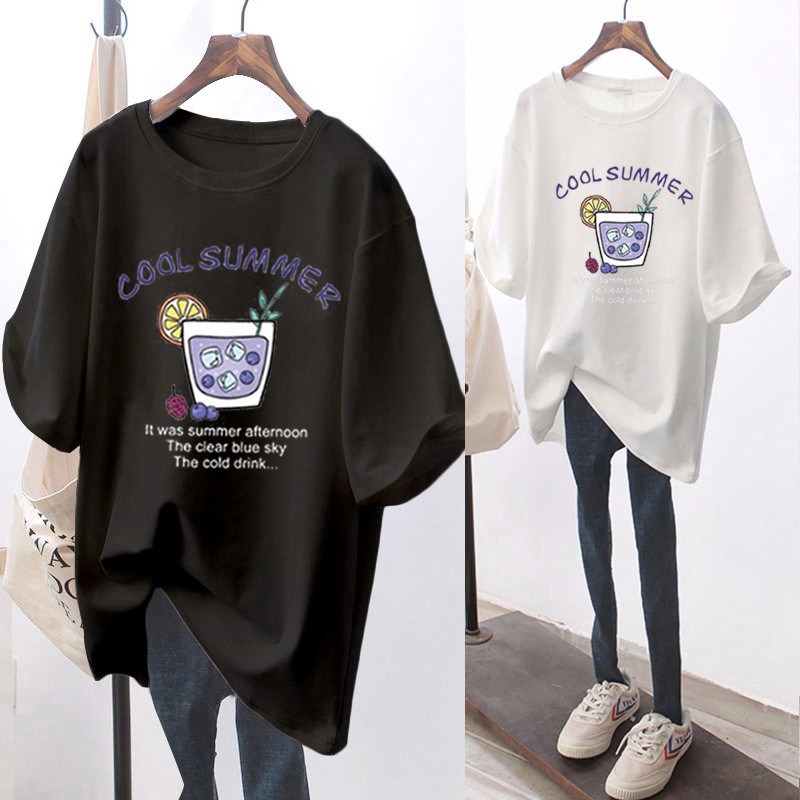 NRVP Áo Thun Tay Ngắn In Hình Hoa Cúc Trẻ Trung Cho Nữ 2020