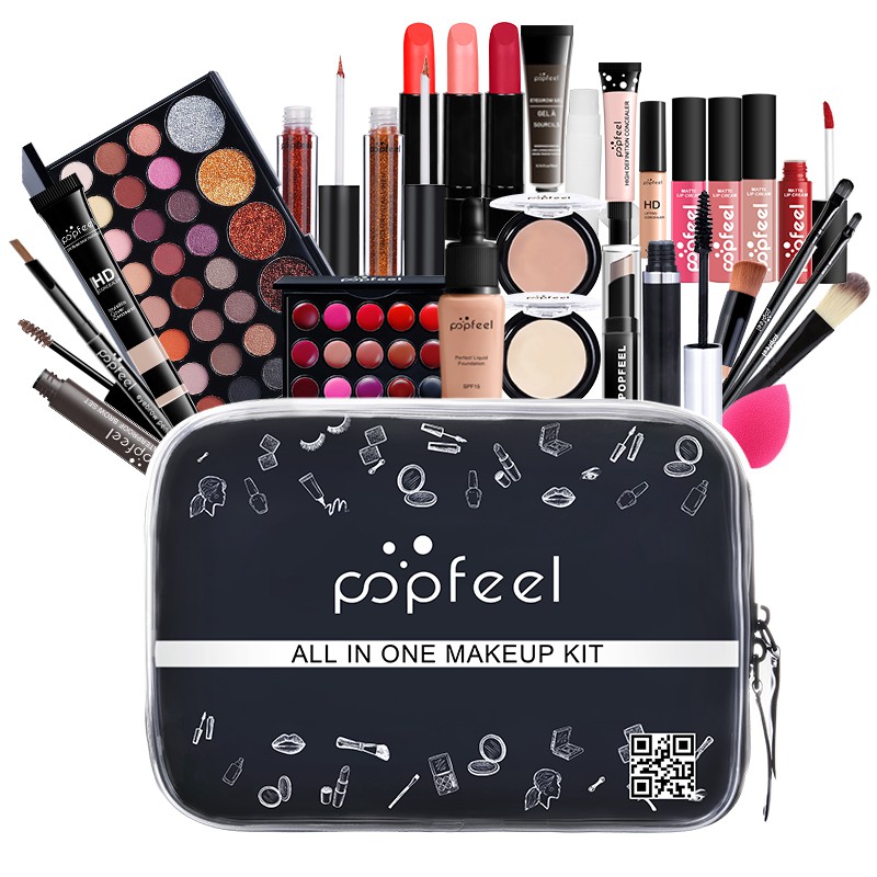 [Hàng mới về] Bộ mỹ phẩm trang điểm POPFEEL KIT004 tất cả trong một (26 món) | BigBuy360 - bigbuy360.vn