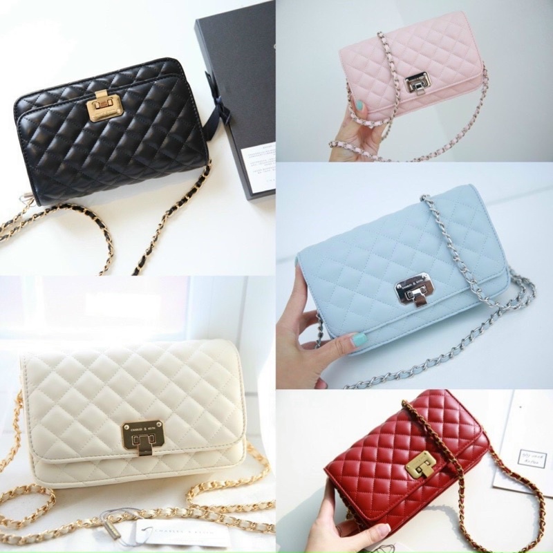 Túi nữ đeo chéo tinh tế 6 màu (hàng likeaut)