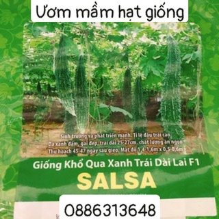 Khổ qua xanh trái dài Salsa (5 hạt)
