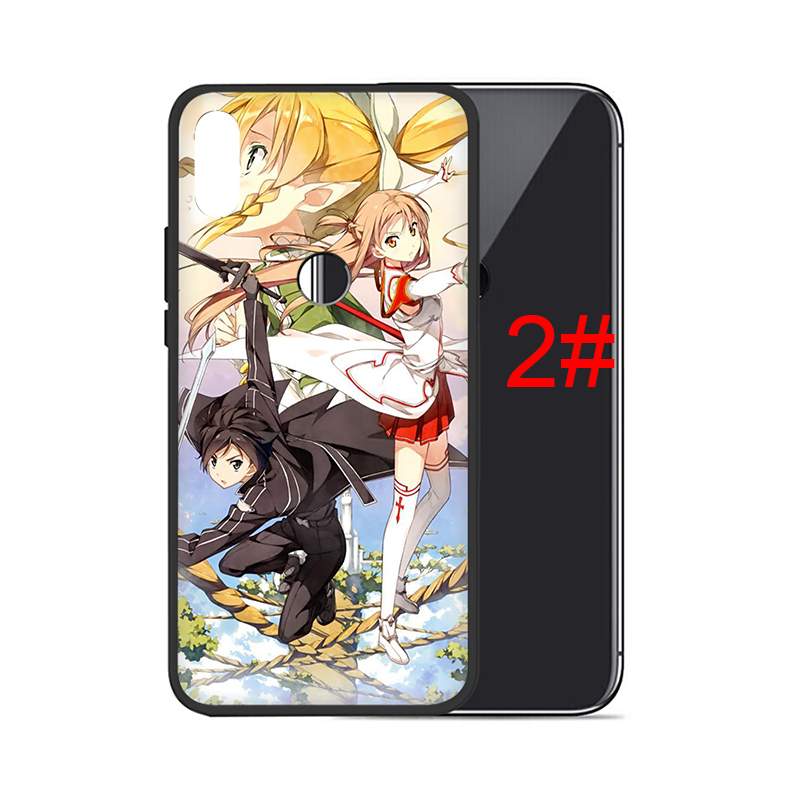 D81 Sword Art Online Huawei Nova 2 Lite 2i 3 3i 4 4E 5 5T 6 7 Pro SE Soft Phone Case