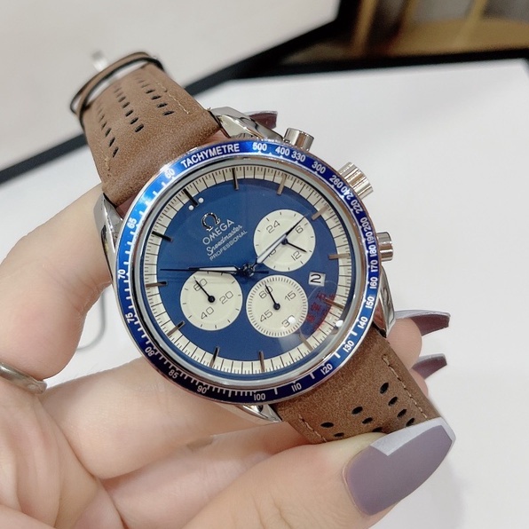 Đồng hồ nam omega dây da nam-sale Sốc-bảo hanh 12th | BigBuy360 - bigbuy360.vn