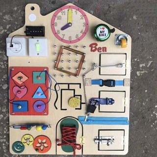 [Quà Tặng Miễn Phí] Khắc Tên Riêng Cho Bé Khi Mua Busy Board Bảng Bận Rộn