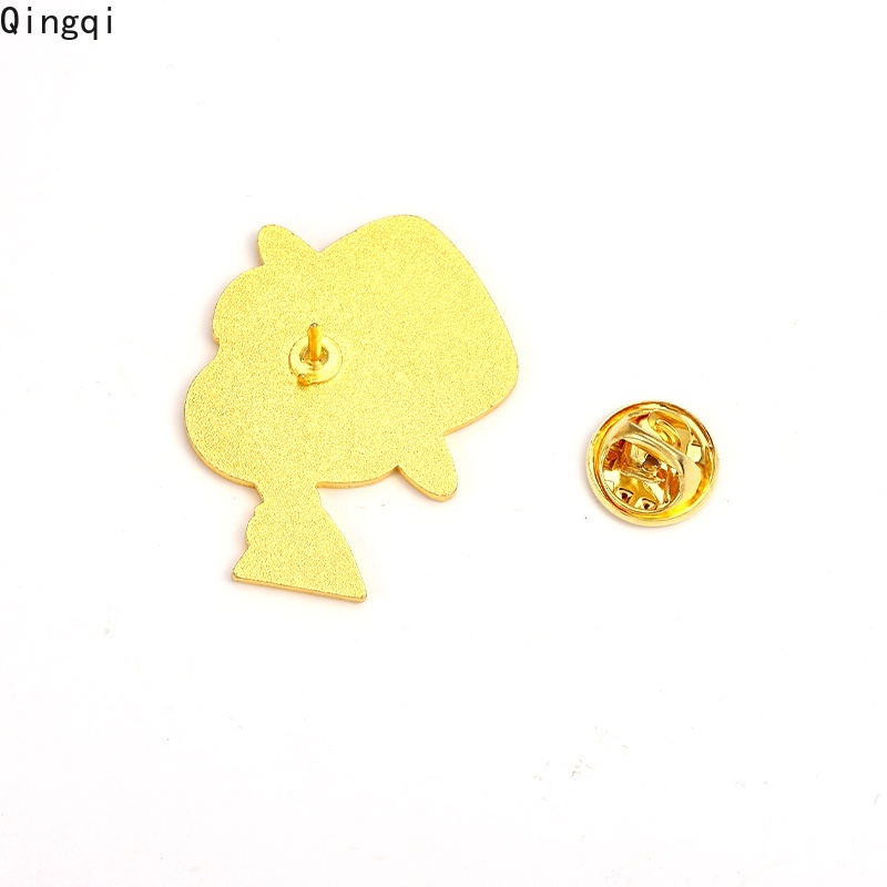 Huy hiệu cài áo MISS ZOE thiết kế hình cô dâu/ chú rể đáng yêu