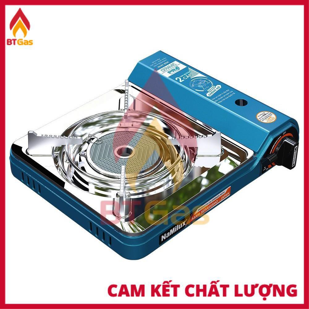 Bếp Gas Mini Hồng Ngoại NaMilux / Bếp Gas Mini Chống Nổ / Tích Hợp Van An Toàn / PL-2027PS