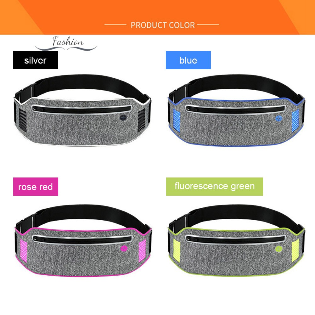 Túi đựng điện thoại có đai đeo quanh eo thiết kế siêu mỏng dùng khi tập thể thao