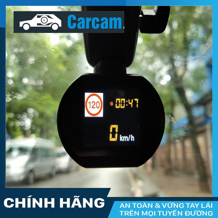 Camera hành trình ô tô Carcam Q1 có Wifi GPS siêu nhỏ gọn + thẻ nhớ 16/32/64GB Class 10