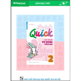 Sách Quick Quick Học Nhanh Từ Vựng Tiếng Anh 2 (6-7 Tuổi)