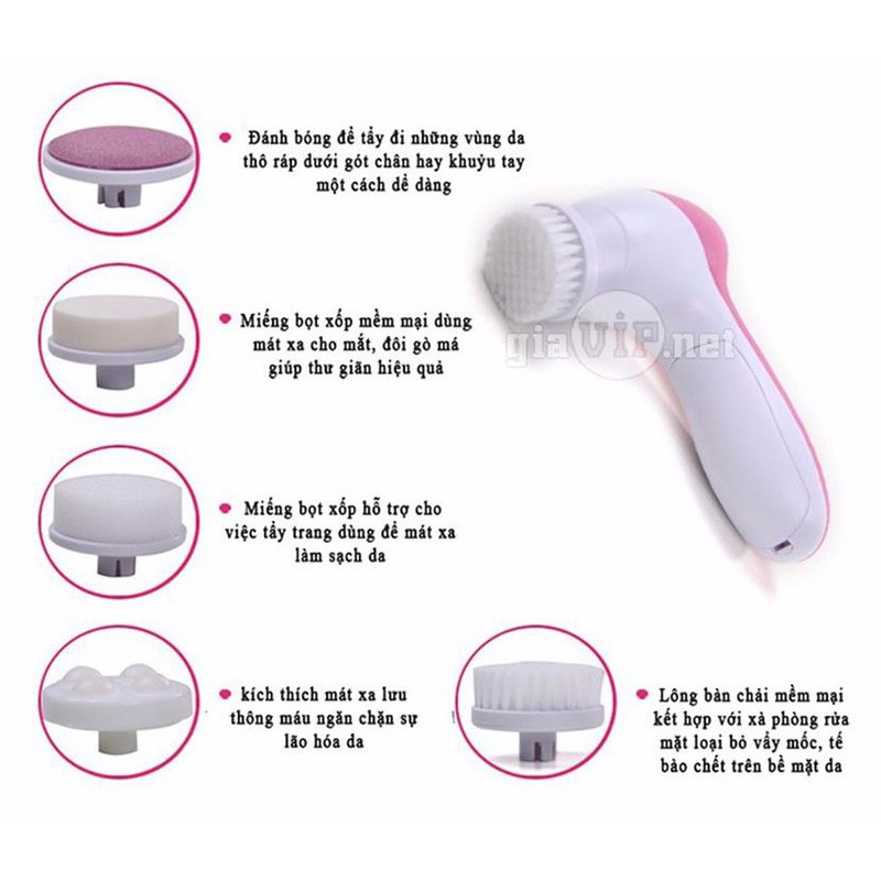 Máy Rửa Mặt Và Massage 5in1 Siêu Tiện Lợi-Z87-A10T3 | BigBuy360 - bigbuy360.vn