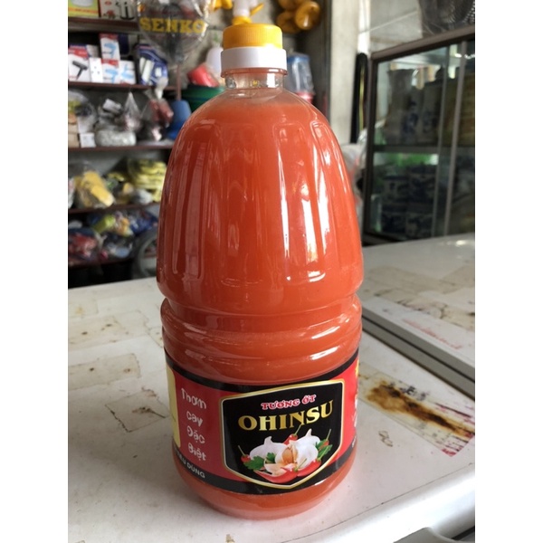 Tương ớt Ohinsu can 2L vị cay đậm đà