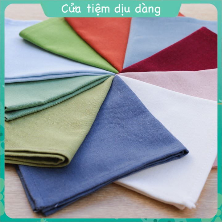 Khăn tay linen 25x25cm