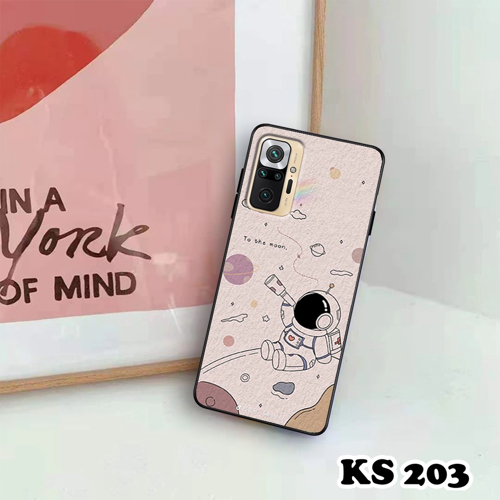 Ốp lưng Xiaomi Redmi Note 10 - Redmi Note 10S - Redmi Note 10 5G - Redmi Note 10 Pro - Ốp in hình Phi hành gia