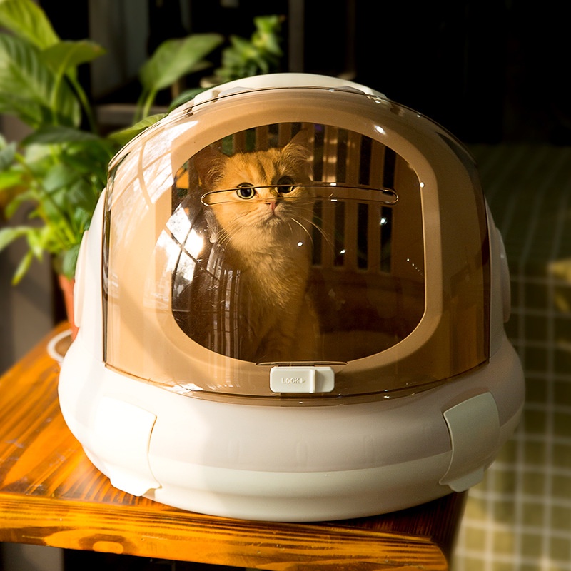 Lồng vận chuyển Cat Space tròn cho chó mèo