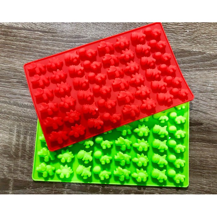 Khuôn silicon khủng long mini