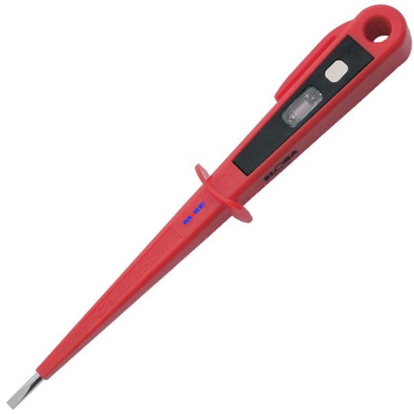 Bút thử điện 150mm, Voltage Tester VDE 250V, loại bỏ túi áo, hạ thế. Elora-Germany