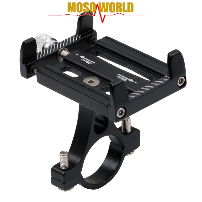 Giá đỡ điện thoại MOSOWORLD bằng nhôm gắn xe đạp tiện dụng