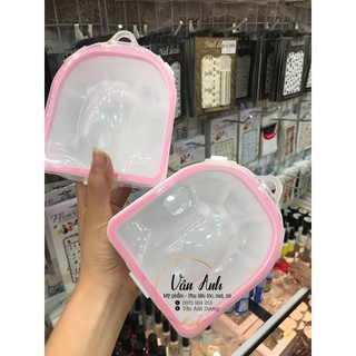 Bát ngâm tay làm nail loại 2 lớp bền đẹp - Bát nhựa chuyên dụng cho dân làm móng