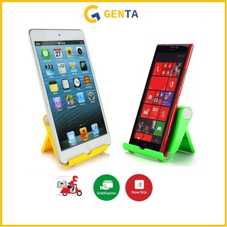 Kệ đỡ điện thoại, giá đỡ Ipad nhựa nhỏ gọn nhiều nấc tiện dụng
