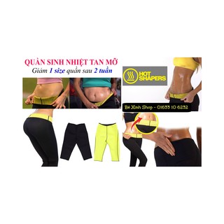 QUẦN SINH NHIỆT TAN MỠ