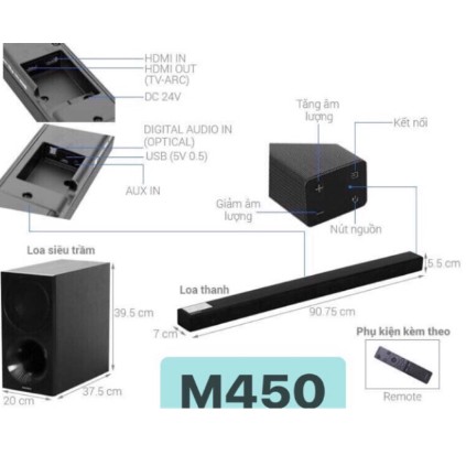 LOA THANH SOUNBAR M450 - SAMSUNG