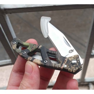 Dao gấp nhỏ Gerber Paraframe mini vàng cát
