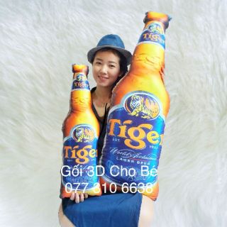 CHAI BIA HOT NHẤT 2019, GỐI ÔM CHAI BIA 60CM