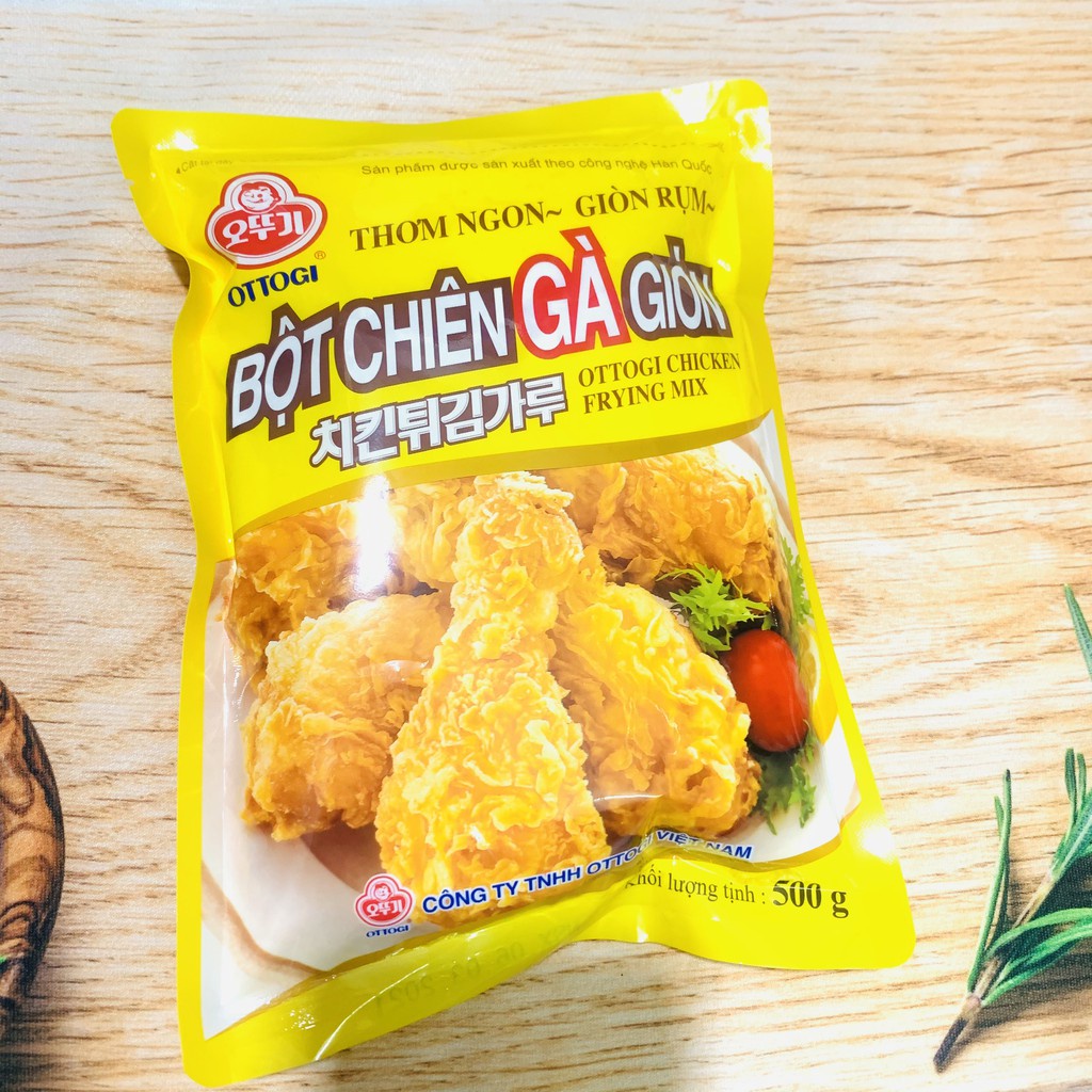 Gói 500g Bột Chiên Giòn Hàn Quốc